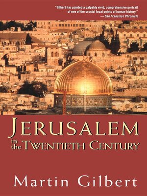 cover image of Jerusalem in the Twentieth Century